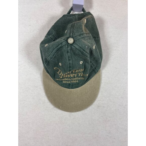 Duartes Tavern Green & Beige Baseball Cap By Att Headwear - Picture 1 of 4
